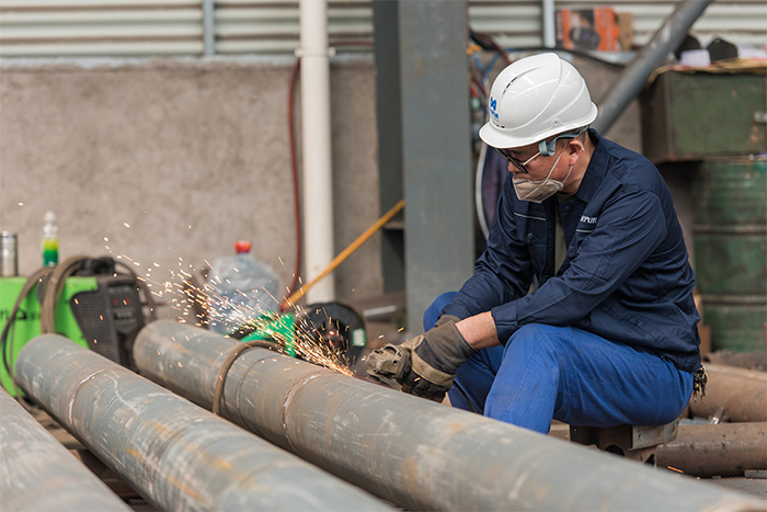 开原网架焊接车间